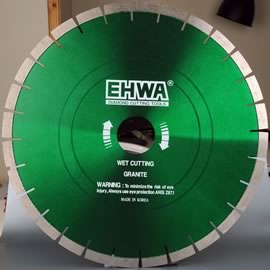 Ehwa Diamond Granite Blade Normal Body