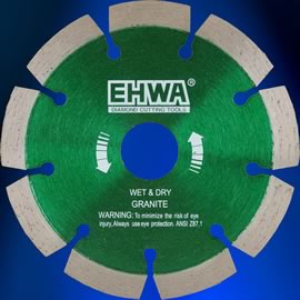 Ehwa Diamond Dry Granite Blade Normal Body Economy